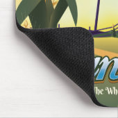 Kansas "the Wheat Staat" Reiseplakat. Mousepad (Ecke)