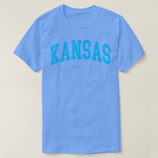 Kansas Throwback Design Classic 1 T-Shirt (Design vorne)