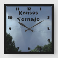 Kansas Tornado CLOCK