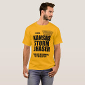 Kansas Tornado Storm Chaser T - Shirt (Vorne ganz)
