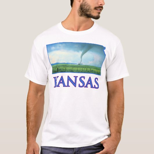 Kansas-Tornado T-Shirt (Vorderseite)