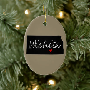 Kansas Town Keramikornament