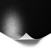 Kansas Trees Sunset Foto Poster. (Ecke)