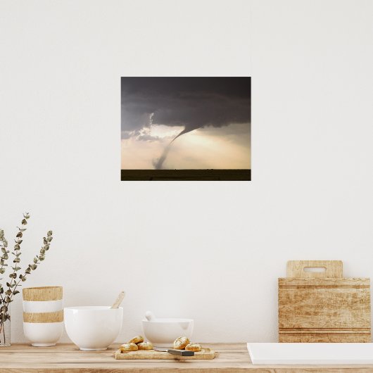 Kansas Twister Poster (Küche)