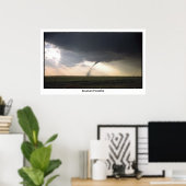 Kansas Twister Poster (Heimbüro)