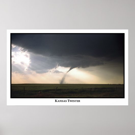 Kansas Twister Poster (Vorne)