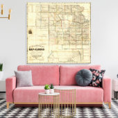 Kansas und die Goldminen Leinwanddruck (Insitu (Wohnzimmer))