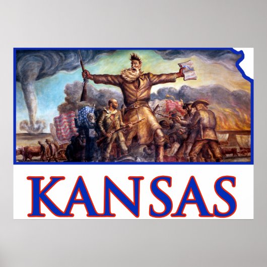 Kansas und John Brown im tragischen Prelude Poster (Vorne)