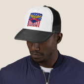 Kansas USA Flag Truckerkappe (Beispiel)