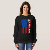 Kansas USA-Flagge Sweatshirt (Vorne ganz)