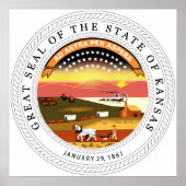 Kansas, USA Poster (Vorne)