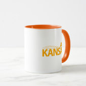 Kansas USA Tasse (VorderseiteRechts)