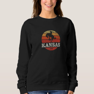 Kansas Vintag Country Western Retro Sweatshirt