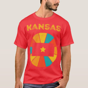 Kansas Vintag Distressed Souvenir 1 T-Shirt