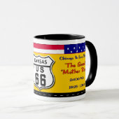 Kansas - Weg 66 Tasse (VorderseiteRechts)