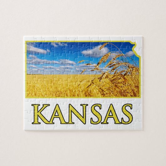 Kansas-Weizen-Feld Puzzle (Horizontal)