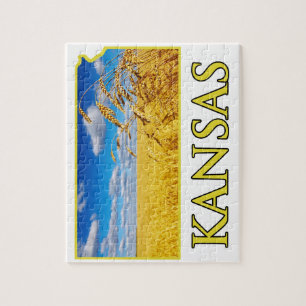 Kansas-Weizen-Feld Puzzle