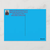 Kansas Weizenfeld mit Bäumen Post Card Postkarte (Rückseite)