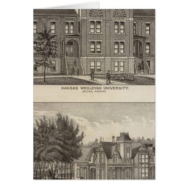 Kansas-Wesleyan-Universität (Vorne)