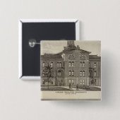 Kansas-Wesleyan-Universität Button (Vorne & Hinten)