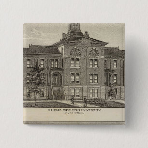 Kansas-Wesleyan-Universität Button