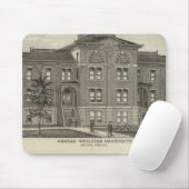 Kansas-Wesleyan-Universität Mousepad (Mit Mouse)