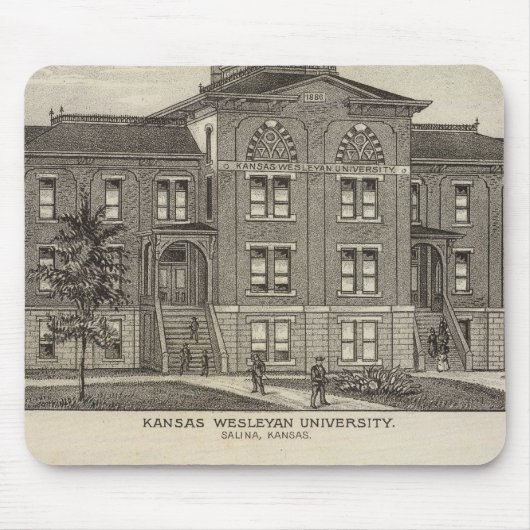 Kansas-Wesleyan-Universität Mousepad (Vorne)