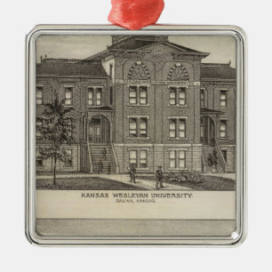 Kansas-Wesleyan-Universität Ornament Aus Metall