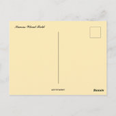 Kansas Wheat Field Postkarte (Rückseite)