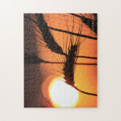 Kansas Wheat Sunset PUZZLE (Vertikal)