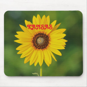 Kansas Wild Sonnenblumen Silhouette Mouse pad Mousepad