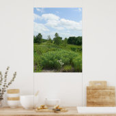 Kansas Wildblumen und Wiesen Poster (Küche)