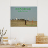 Kansas Wind Energy Poster (Küche)