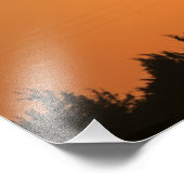 Kansas Windmill Silhouette Sunset mit Sky Foto (Ecke)