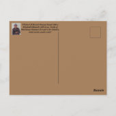 Kansas Windmill Silhouette Sunset Post Card Postkarte (Rückseite)