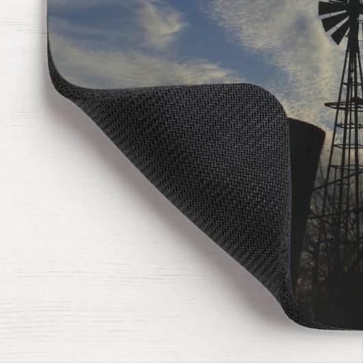 Kansas Windmill Sunset Mouse Pad Mousepad (Ecke)