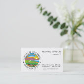 Kansas-Zeichen Visitenkarte (Stehend Vorderseite)