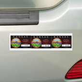 Kansas-Zombie-Jagd-Erlaubnis Autoaufkleber (Auf Auto)