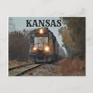 Kansas Zug Auf den Spuren Post Card Postkarte