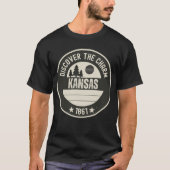 Kansas Zuhause - Geschenk für Sonnenblumen Staat T-Shirt (Vorderseite)