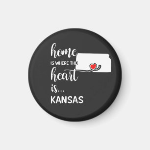 Kansas Zuhause ist das Herz Magnet