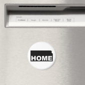 Kansas Zuhause weg vom Staat Kühlschrankmagnet (In Situ (Geschirrspüler))