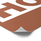 Kansas Zuhause weg vom Staat-Poster-Zeichen Poster (Ecke)