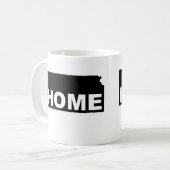 Kansas Zuhause weg Von der Tasse des Staat oder vo (Vorderseite Links)
