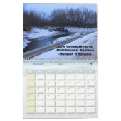 Kansaslandschafts-und -sonnenuntergang-Kalender Kalender (Feb 2026)