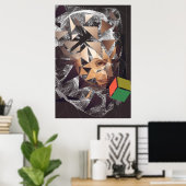 Kant denkt über den Trascendentalismus Poster (Heimbüro)