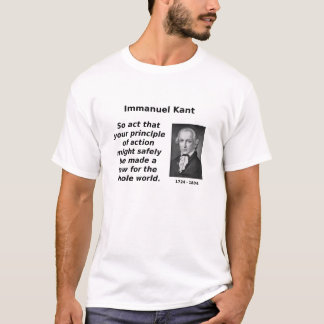Kant, kategorischer Imperativ T-Shirt