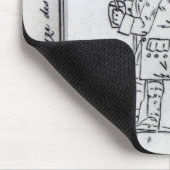 Kant mischender Senf, 1801 Mousepad (Ecke)