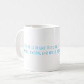 Kant Philosophie-Zitat Kaffeetasse (Vorderseite Links)