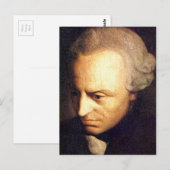 Kant Postkarte (Vorne/Hinten)
